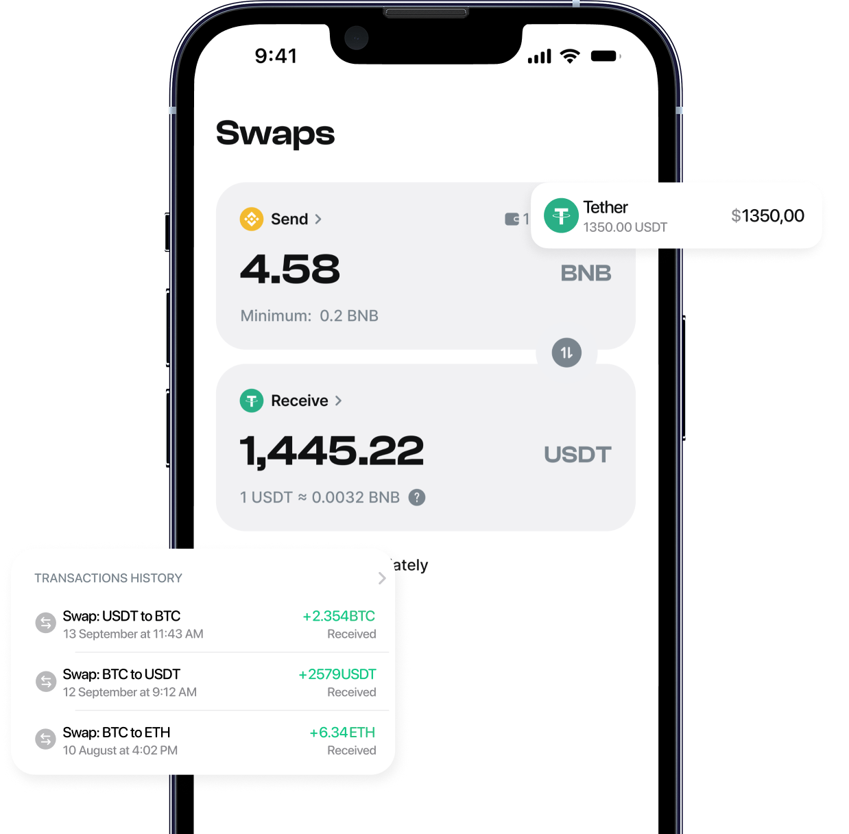 Swapster smart algorithm interface